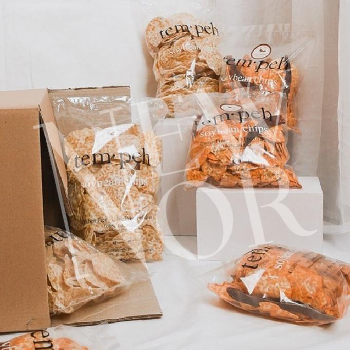 

Promo Keripik Tempeh / Kripik Tempe / Soy Bean Chips Spicy Pedas