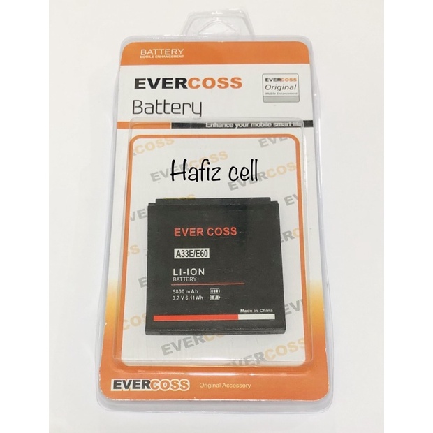 Battery batre Evercross A33E - E60