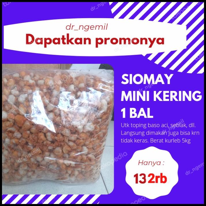 

Siomay Mini Kering 1 Bal