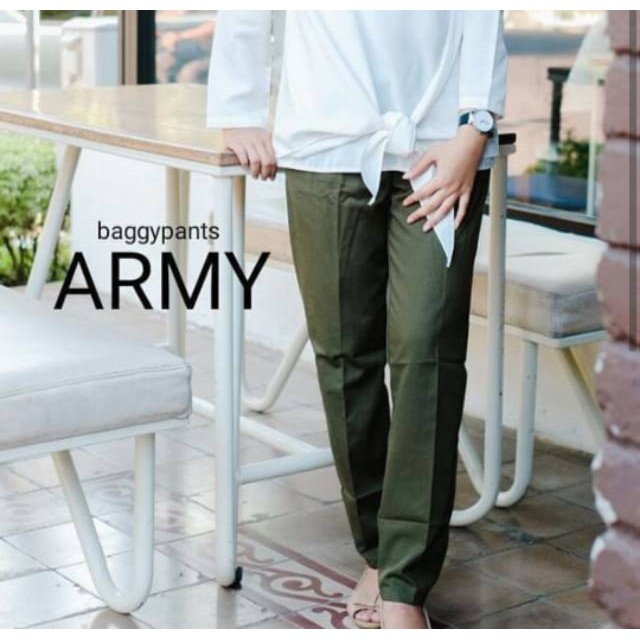 GROSIR_SOLO || BAGGY PANTS bahan AMERICAN DRILL || TANPA WARNA CADANGAN ORDERAN DIKIRIM WARNA ACAK