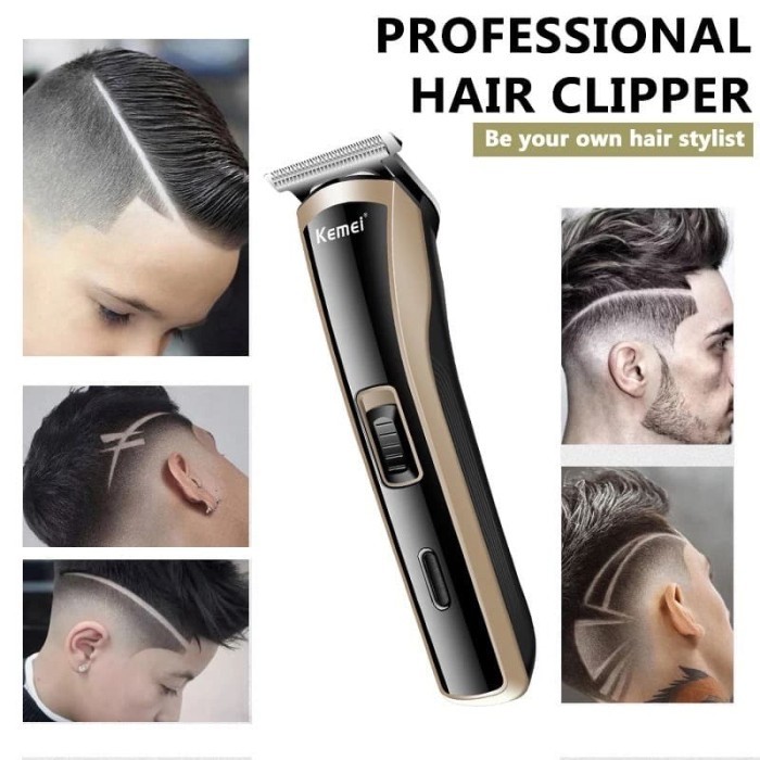 Kemei KM-418 Alat Cukur / Pencukur Kumis Jenggot Dan Rambut Multifungsi / Kemei Professional Trimmer