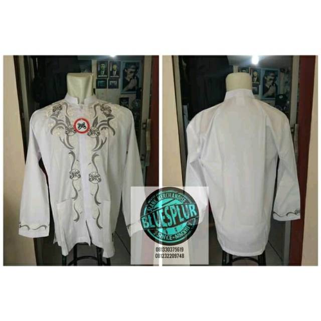 KOKO SLANK - BAJU MUSLIM SLANK - BAJU MUSLIM COWOK - KOKO  BORDIR - BAJU MUSLIM -BAJU TAQWA - TAQWA 