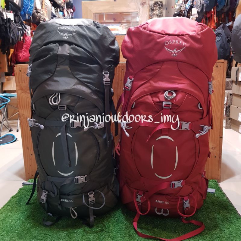 CARRIER OSPREY ARIEL 55 S21 BACKPACK PRODUCT OSPREY CARRIER ARIEL S21 OSPREY HIKING BACKPACK TAS GUN