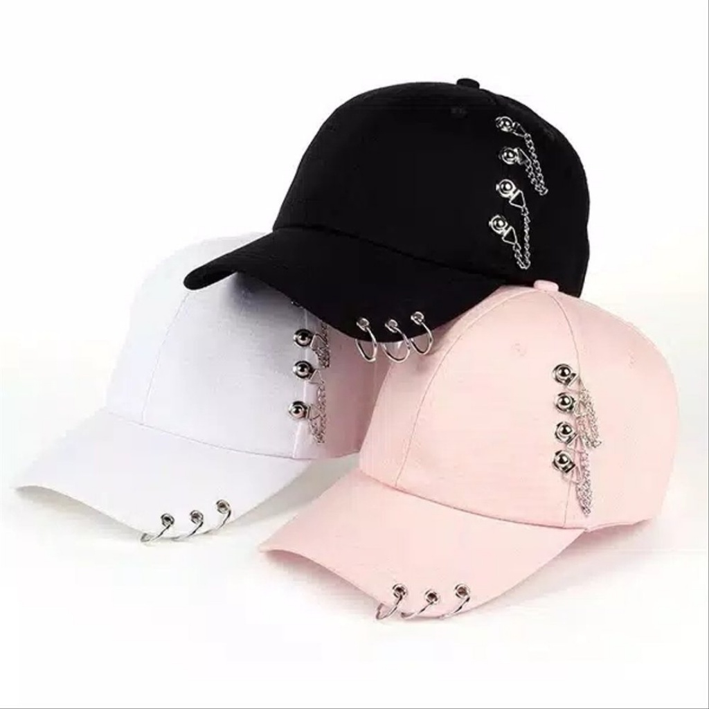 TOPI BASEBALL RING ANTING BORDIR KPOP PREMIUM TERMURAH