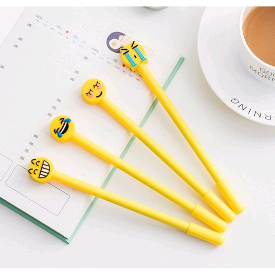 

Pulpen Unik / Lucu Motif Emoji / Emoticon