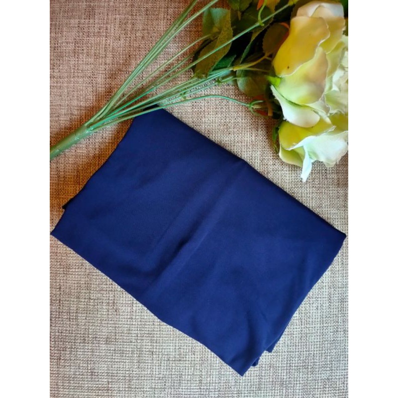 HIJAB CANTIK AINUN | ORIGINAL | AZZURASCARF | HIJAB INSTAN | BERGO | BERGO INSTAN | JILBAB CANTIK-Navy