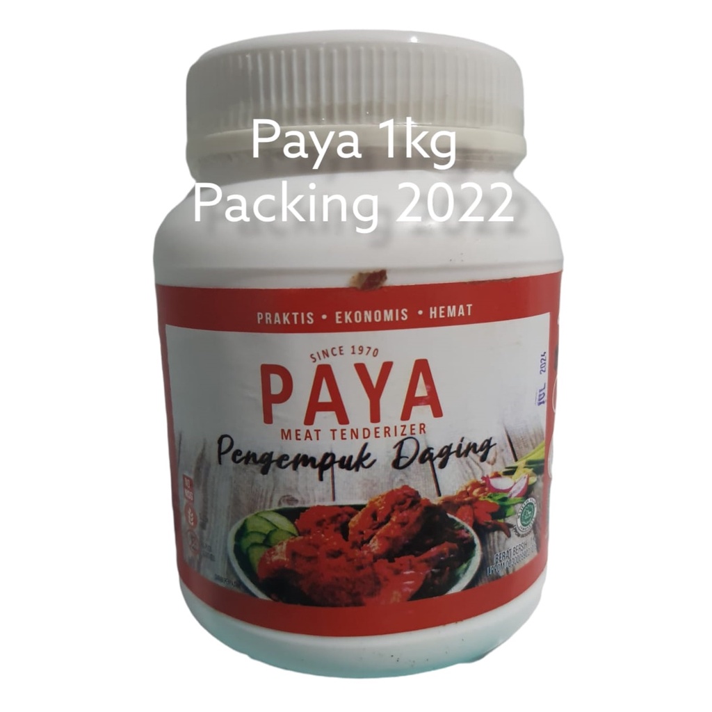 

Pengempuk Daging kemasan botol 1000gr brand PAYA