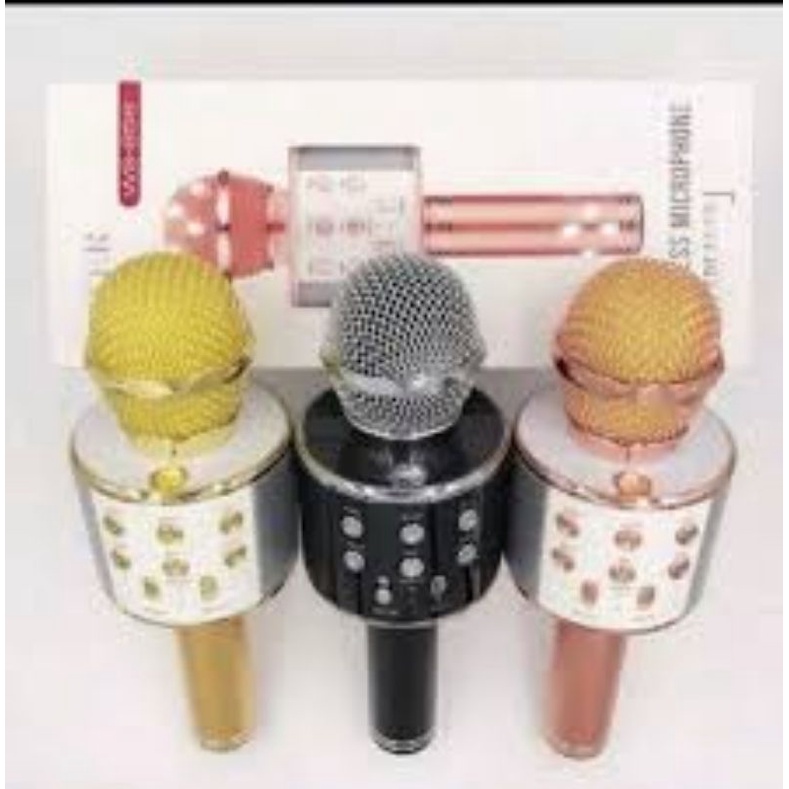 Mic Wster WS858 Micgeek Mic bluetooth Mic Wireless Tuxune Microphone bluetooth sings mikrofon blueto