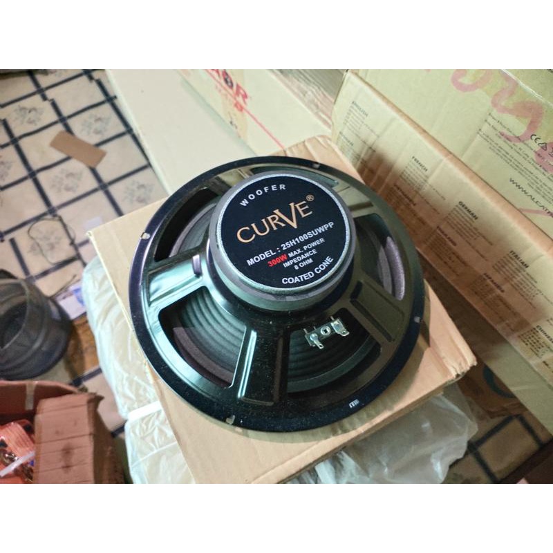 Speaker Curve 10 Inch PLS Woofer Bass