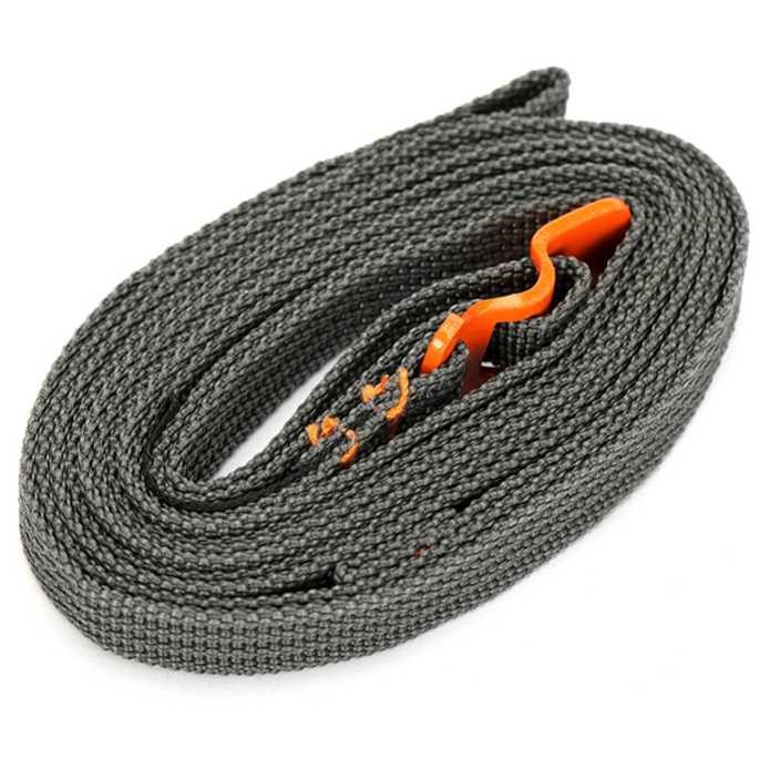 Bayar Ditempat TaffGUARD Strap Pengikat Tas Camping Rope with Metal Quick Hook BC098K