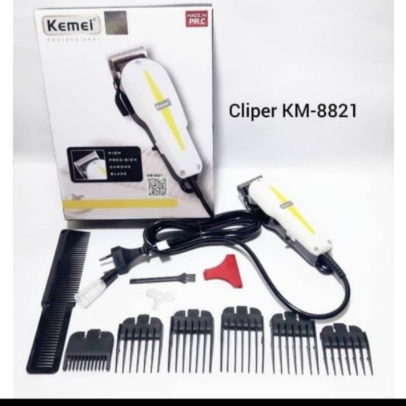 COD MESIN CUKUR RAMBUT HAIR CLIPPER KEMEI KM-8821 ORIGINAL ALAT CUKUR RAMBUT HAIR CLIPPER LISTRIK ELEKTRIK KEMEI KM-8821 TERMURAH