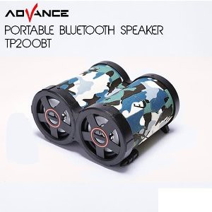 Speaker Portable Bluetooth Wireless Advance TP 200BT XTRA POWER SOUND T418 Mini Charge USB Memory C