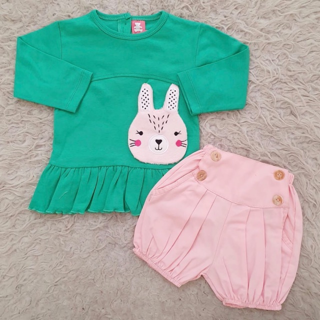 Baju Bayi Bunny Casual