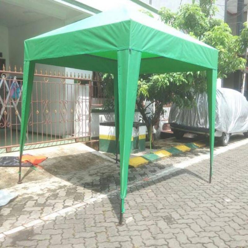 tenda jualan 2x2 satu set lengkap