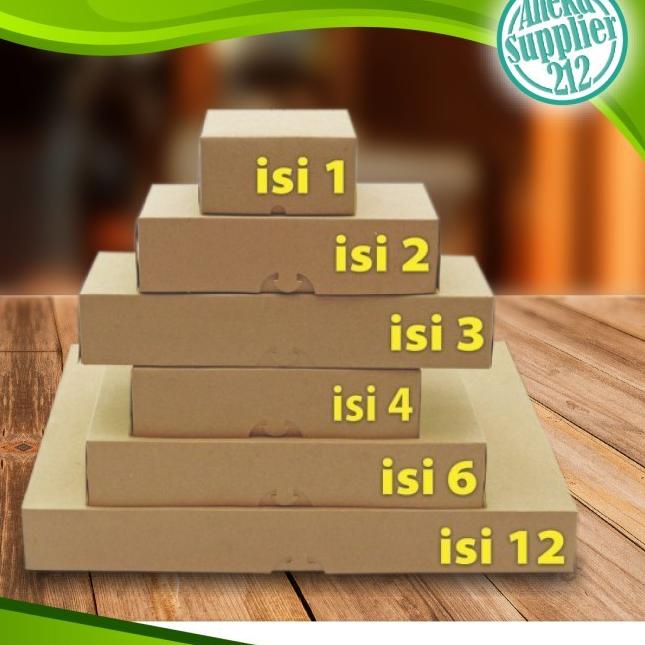 

빠 Kotak Dus Box DONAT PINK Isi 4 20 pcs Trendy