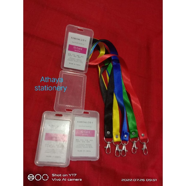 

Tali ID card non stoper 2 cm+ID card Xinding (85×54 mm)