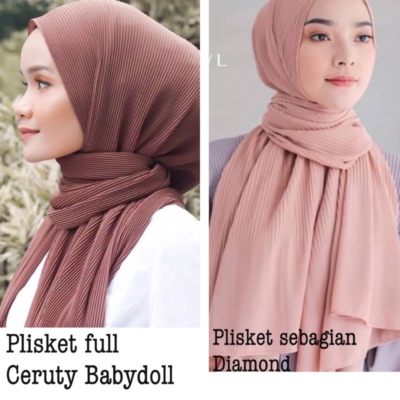 PASMINA PLISKET DIAMOND PREMIUM PANJANG 180-3