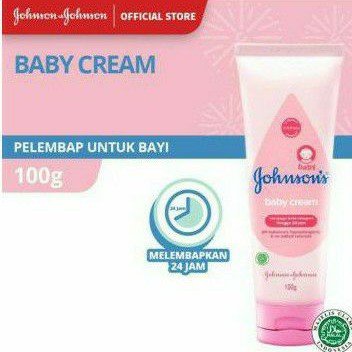 Johnson's Baby Cream Tube - Krim Pelembab Bayi - Johnson Krim Bayi 50ml 100ml