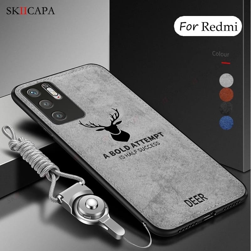 PROMO Case DEER Xiaomi Poco M3 Pro Poco M3 Softcase Kanvas Jeans Casing Terbaru
