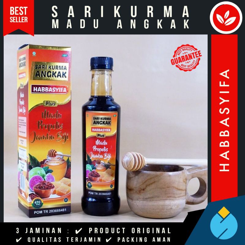 

Sari kurma madu angkak habbasyifa 470gr