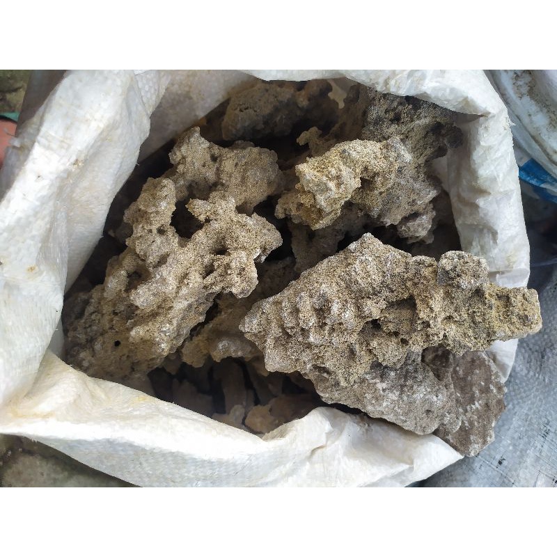 batu pasir aquascape/sand stone grade A per 500gr