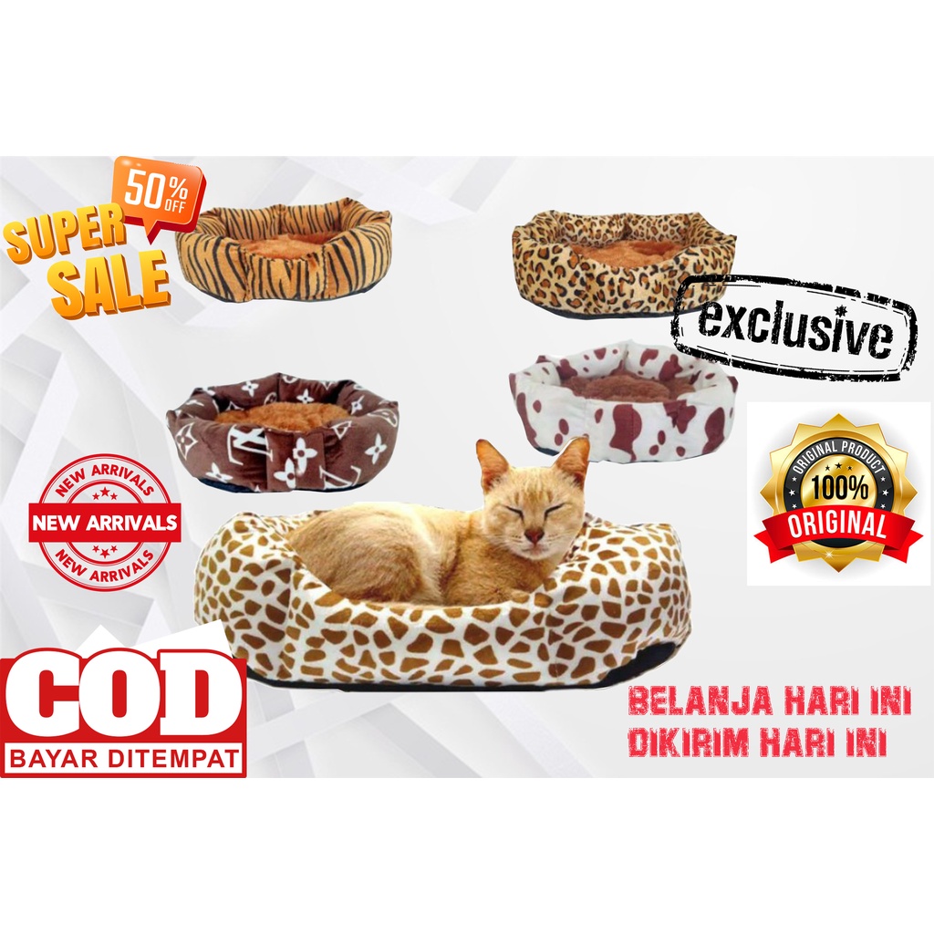 HANANIA_BONEKA RANJANG KUCING / KASUR KUCING / KASUR ANJING / RANJANG ANJING LUCU