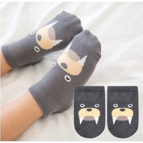 KAOS KAKI BAYI PENDEK LUCU MOTIF BINATANG