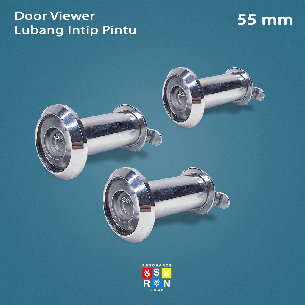 Door Viewer Lubang Pintu Intip 55 mm I Door View Lubang Intip | Door Viewer 200 Derajat