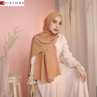 [historeindonesia]PASHMINA WARNA B DIAMOND CREPE POLOS 75