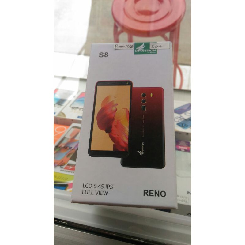 Maxtron S8 Reno Jaringan 4G Ram 3/16Gb New Garansi Resmi