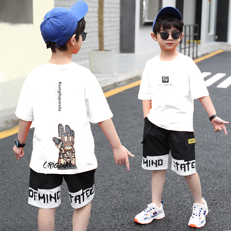 Setelan Anak Laki Laki 7 - 12 tahun Baju Remaja Fashion Boyset  MINO Korean Style Import