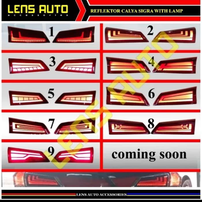 Reflektor Bagasi belakang Calya sigra