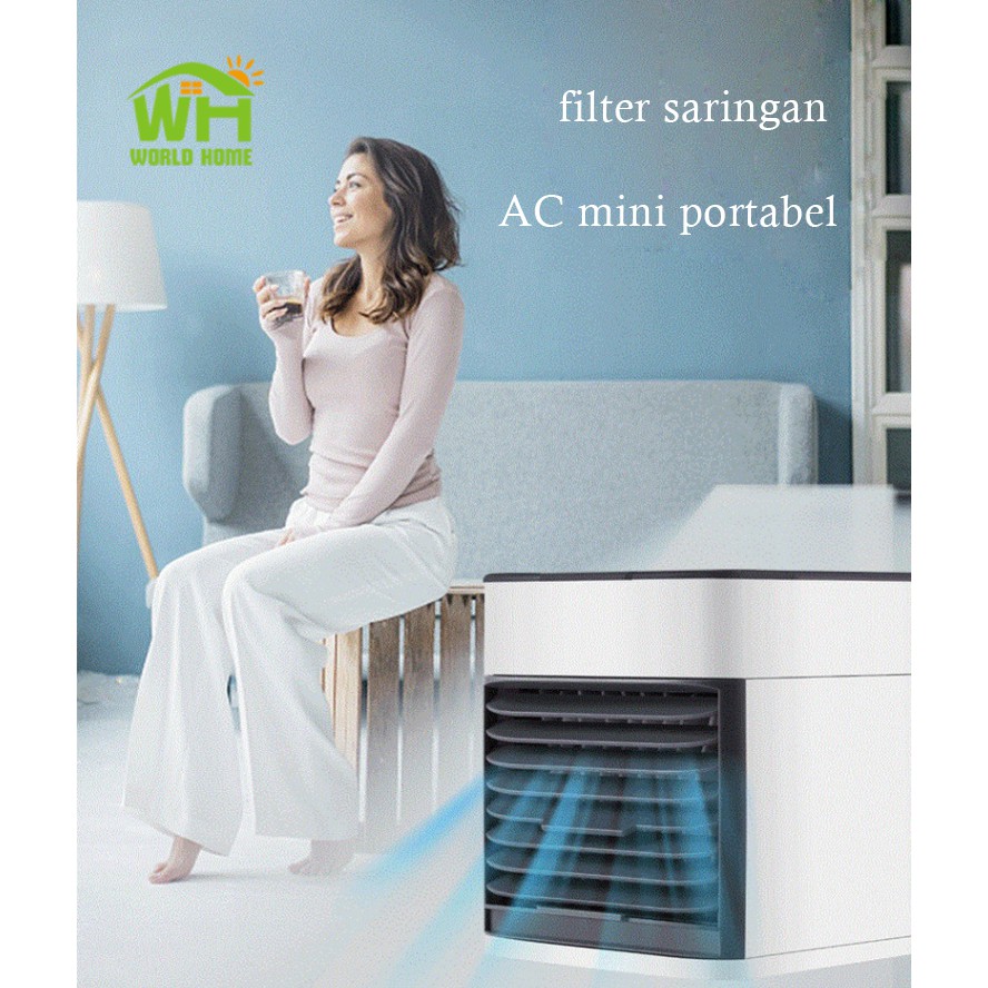 AC Mini Portable USB ORIGINAL Air Cooler Pendingin Ruangan AC Kecil WHFURNITURE