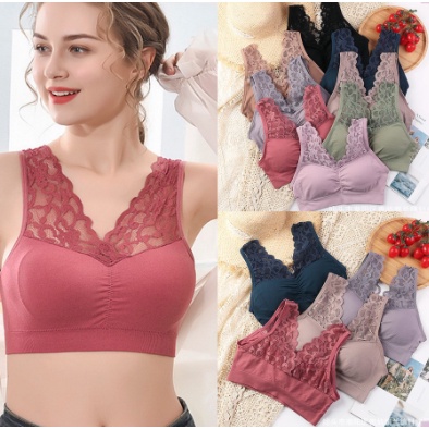 GO! BR026 Bra BH Wanita Tanpa Kawat Bahan Halus Pakaian Dalam bralette Elastis Sexy Busa IMPORT