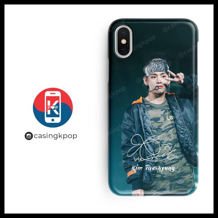 CASING HANDPHONE KPOP BTS V MIC DROP