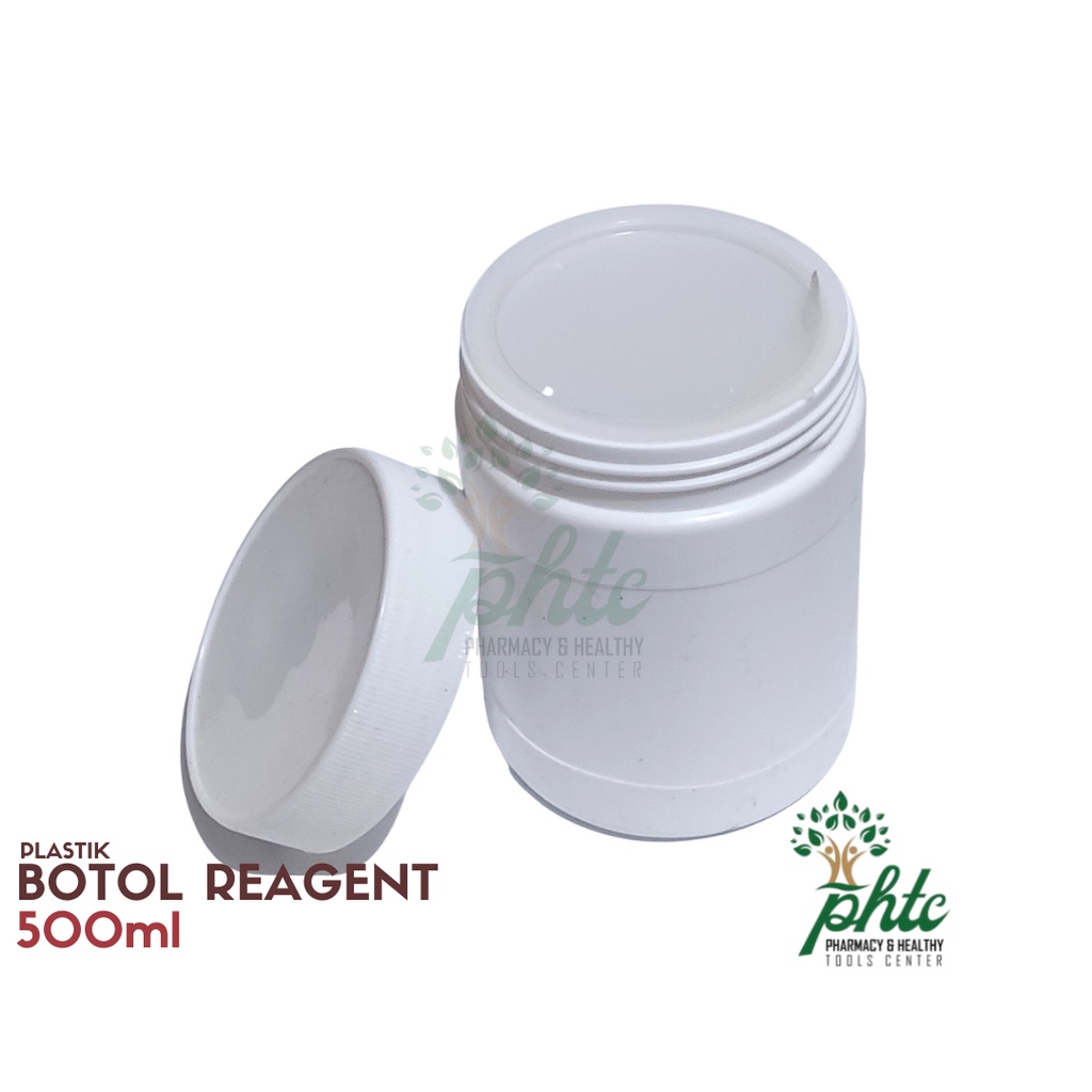 Botol Plastik Reagen Putih 500ml