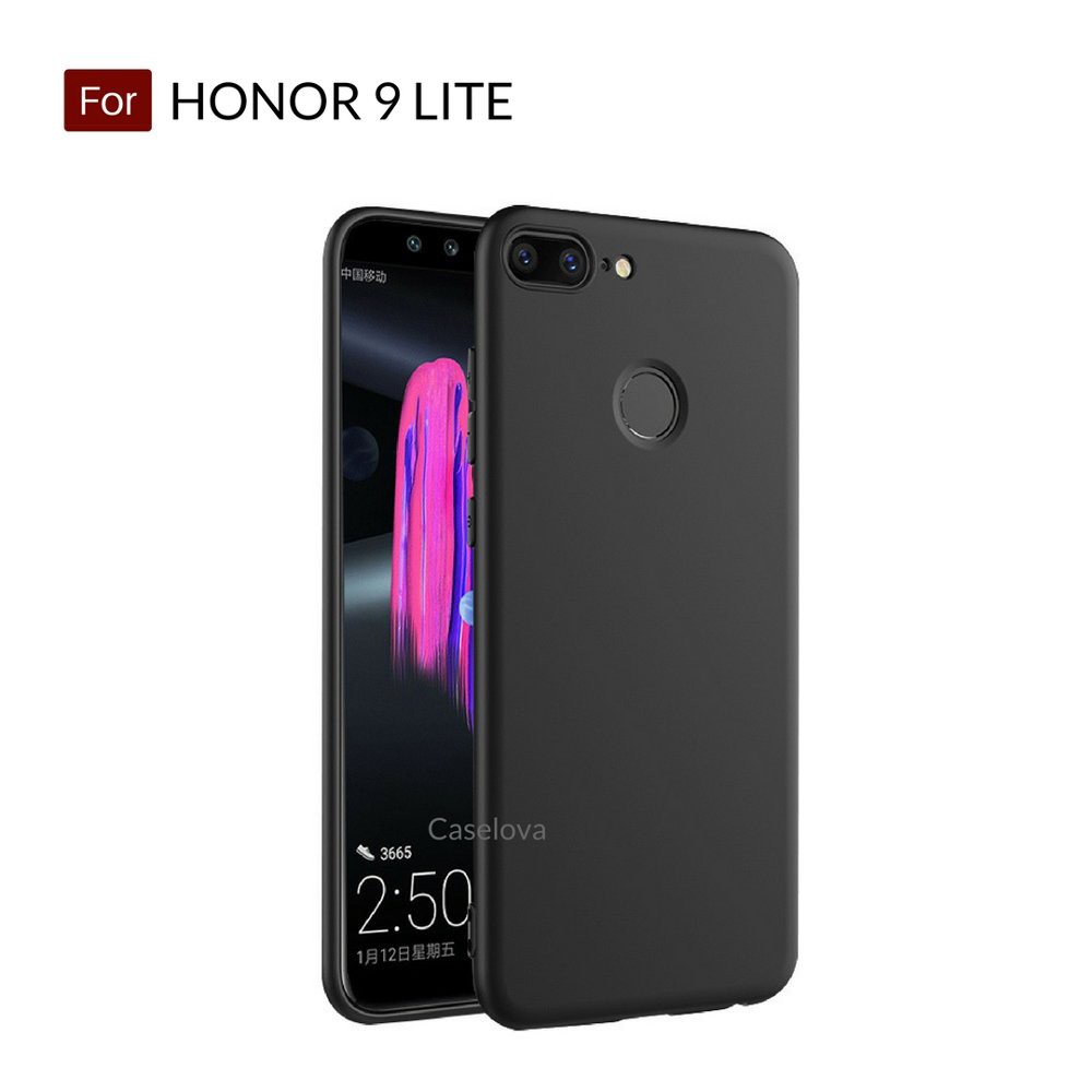 Premium Case Ultraslim Black Matte Honor 9 Lite