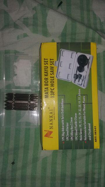 Hole Saw Kit Set 13pcs Nankai