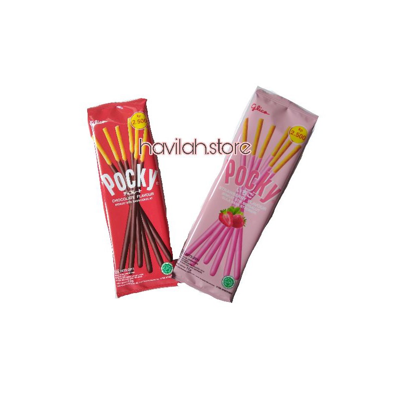 

Glico Pocky Sachet Rasa Strawberry dan Coklat 12 x 12gr