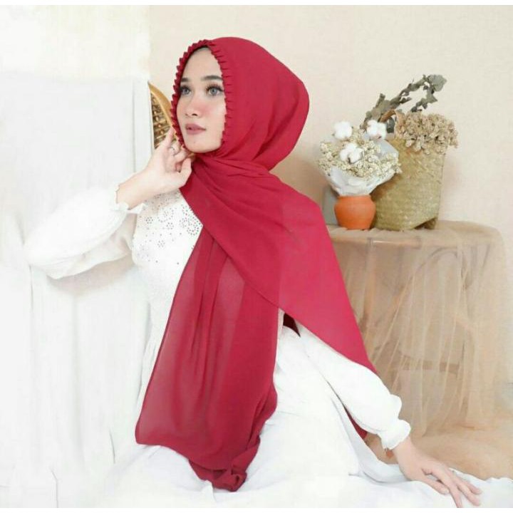 KERUDUNG / JILBAB / PASMINA TALI (PLISKET/LIPIT KEPALA)