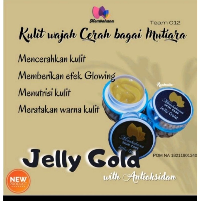 JELLY GOLD MEMBAHANA (tanpa stiker)