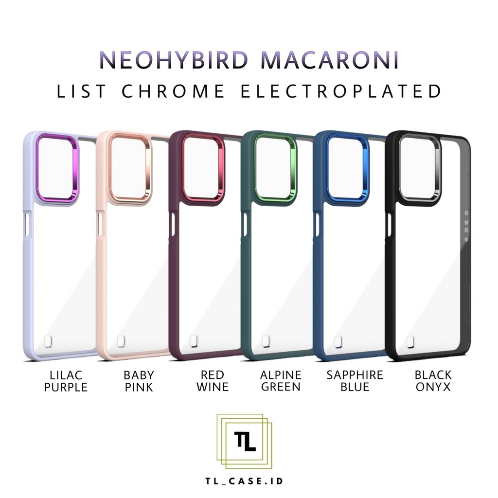 REALME C1 C31 C35 NARZO 50A PRIME | NEOHYBIRD PREMIUM SQUARE CASE LENS CHROME