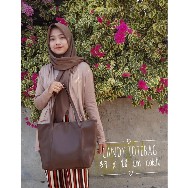 Candy Totebag Shoper Tas Wanita Tas Belanja