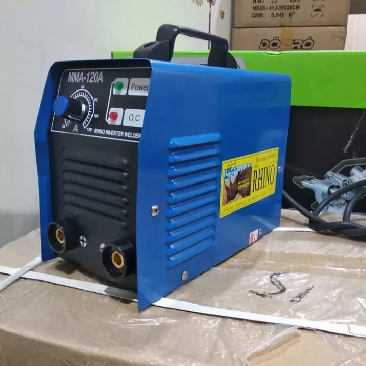 MESIN LAS RHINO MMA 120A 450 WATT [ BERKUALITAS TERBAIK ]