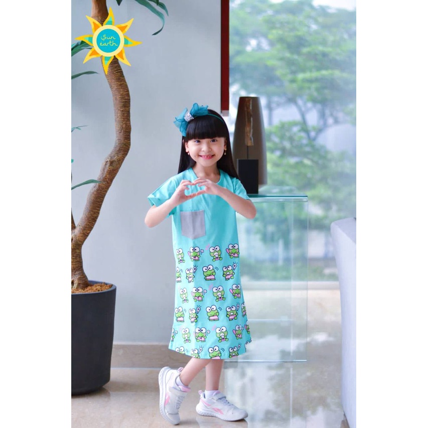 Dress Lovely Cartoon Sun Earth