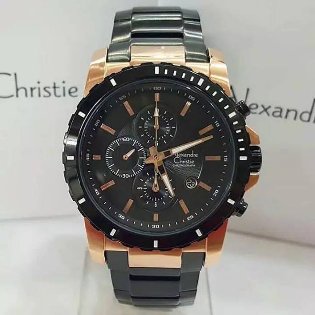 Alexandre Christie 6141 jam tangan pria