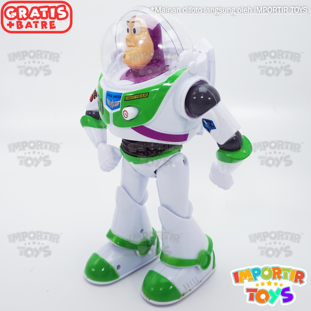 Mainan Robot Buzz Lightyear Toy Story Berkualitas Keren Bercahaya