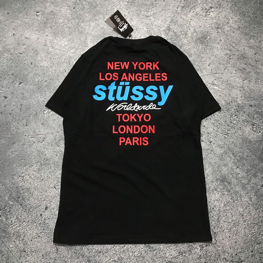 BAJU KAOS TSHIRT HYPE STUSY TEE UNISEX GOOD QUALITY