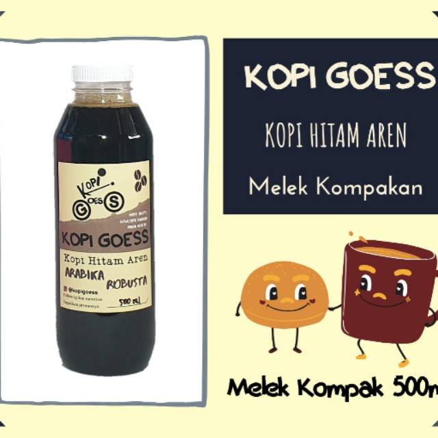 

Kopi Hitam Aren 500ml