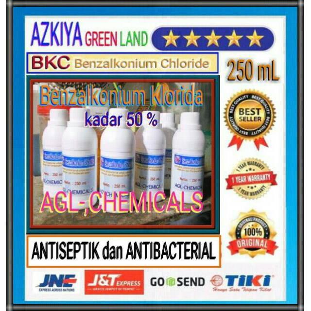 Antiseptik Bkc 50%/sanisol Rc-a/untuk Sabun Cair/pembersih Lantai 250 Ml